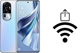 Generar QR con la clave Wifi en un Oppo Reno10 Pro