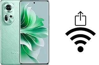 Cómo generar un código QR con la contraseña Wifi en un Oppo Reno11