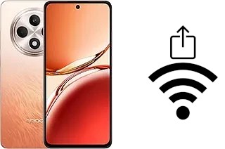 Cómo generar un código QR con la contraseña Wifi en un Oppo Reno12 F