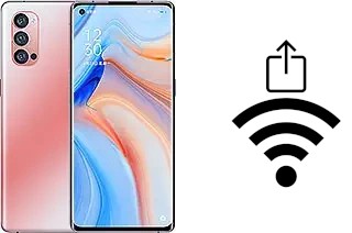 Generar QR con la clave Wifi en un Oppo Reno4 Pro 5G