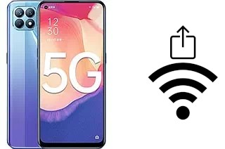 Generar QR con la clave Wifi en un Oppo Reno4 SE