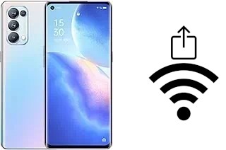 Generar QR con la clave Wifi en un Oppo Reno5 Pro 5G