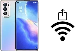 Generar QR con la clave Wifi en un Oppo Reno5 Pro+ 5G