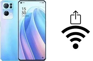 Generar QR con la clave Wifi en un Oppo Reno7 Pro 5G