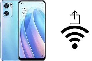 Generar QR con la clave Wifi en un Oppo Reno7 SE 5G