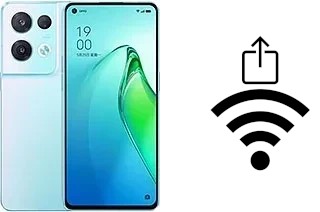 Generar QR con la clave Wifi en un Oppo Reno8 Pro