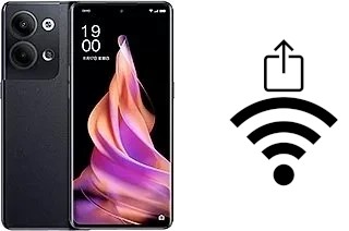 Generar QR con la clave Wifi en un Oppo Reno9