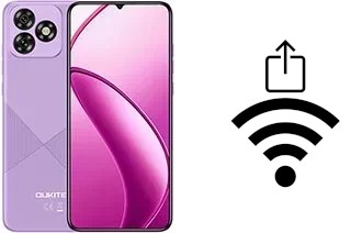 Cómo generar un código QR con la contraseña Wifi en un Oukitel C53