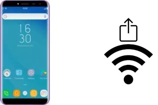 Generar QR con la clave Wifi en un Oukitel C8 4G