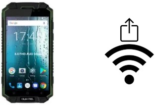 Generar QR con la clave Wifi en un Oukitel K10000 Max