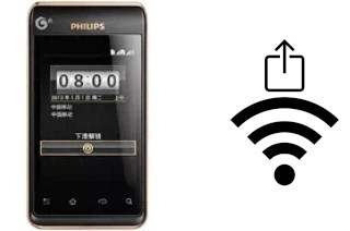 Generar QR con la clave Wifi en un Philips T939