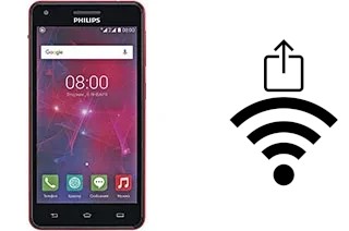 Generar QR con la clave Wifi en un Philips V377