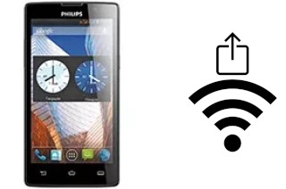 Generar QR con la clave Wifi en un Philips W3500