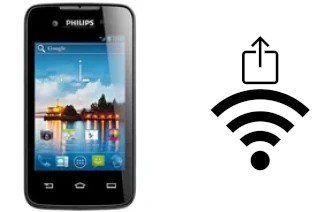 Generar QR con la clave Wifi en un Philips W5510