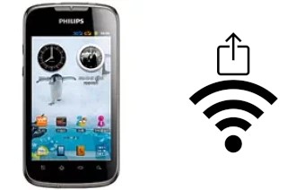 Generar QR con la clave Wifi en un Philips W635