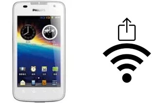 Generar QR con la clave Wifi en un Philips W6350