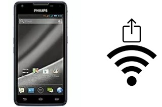 Generar QR con la clave Wifi en un Philips W6610