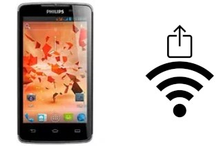 Generar QR con la clave Wifi en un Philips W732