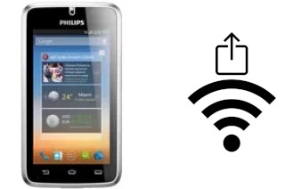 Generar QR con la clave Wifi en un Philips W8500