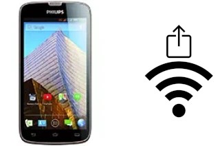 Generar QR con la clave Wifi en un Philips W8555