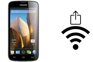 Generar QR con la clave Wifi en un Philips W8560