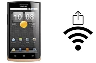 Generar QR con la clave Wifi en un Philips W920