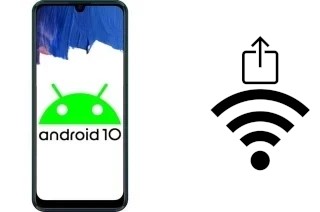 Generar QR con la clave Wifi en un Poptel P1