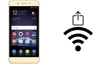 Generar QR con la clave Wifi en un QMobile M6 Lite