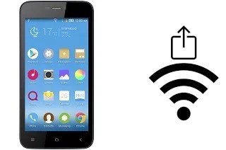 Generar QR con la clave Wifi en un QMobile Noir X350