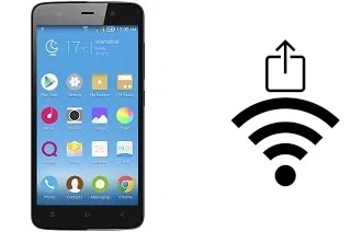 Generar QR con la clave Wifi en un QMobile Noir X450