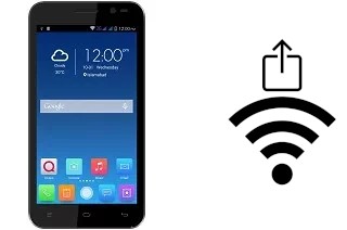 Generar QR con la clave Wifi en un QMobile Noir X600