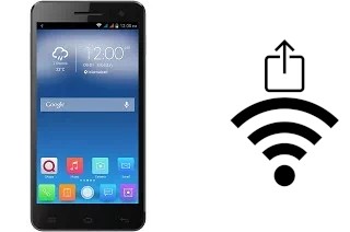 Generar QR con la clave Wifi en un QMobile Noir X900