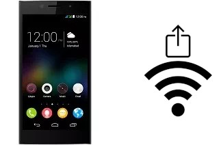 Generar QR con la clave Wifi en un QMobile Noir X950