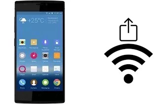 Generar QR con la clave Wifi en un QMobile Noir Z6