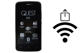 Generar QR con la clave Wifi en un Qumo QUEST 401