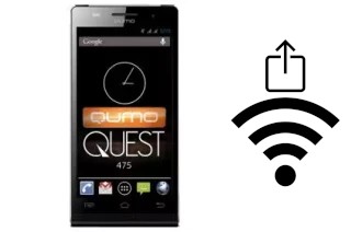 Generar QR con la clave Wifi en un Qumo QUEST 475