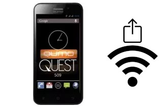 Generar QR con la clave Wifi en un Qumo QUEST 509