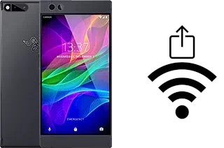 Generar QR con la clave Wifi en un Razer Phone