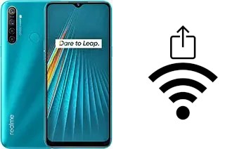 Generar QR con la clave Wifi en un Realme 5i