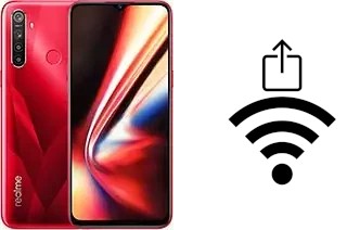 Cómo generar un código QR con la contraseña Wifi en un Realme 5s