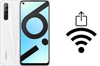 Generar QR con la clave Wifi en un Realme 6i (India)