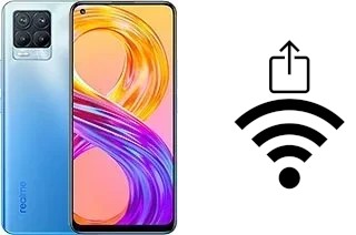 Generar QR con la clave Wifi en un Realme 8 Pro