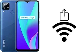 Cómo generar un código QR con la contraseña Wifi en un Realme C15