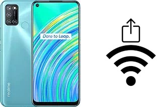 Cómo generar un código QR con la contraseña Wifi en un Realme C17