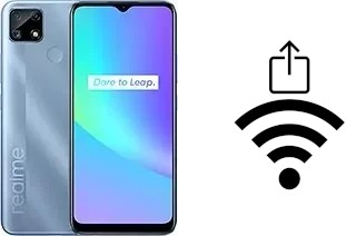 Generar QR con la clave Wifi en un Realme C25