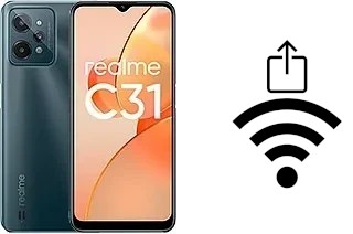 Generar QR con la clave Wifi en un Realme C31