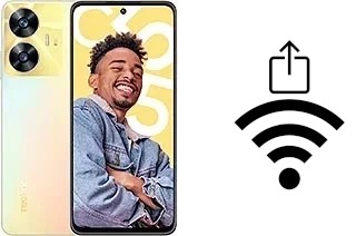 Generar QR con la clave Wifi en un Realme C55