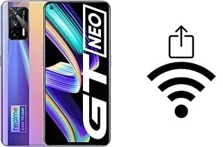 Generar QR con la clave Wifi en un Realme GT Neo