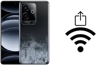 Cómo generar un código QR con la contraseña Wifi en un Realme GT6 (China)