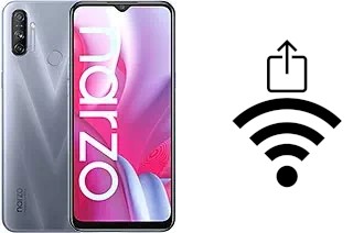 Cómo generar un código QR con la contraseña Wifi en un Realme Narzo 20A